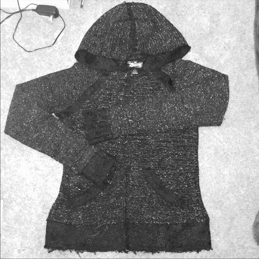 Crash and burn zip up